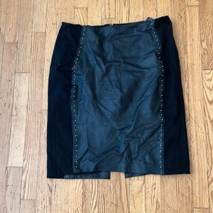 Back with some pattern. Part leather.